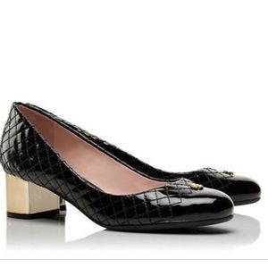 Tory Burch Kent Pumps with gold heel